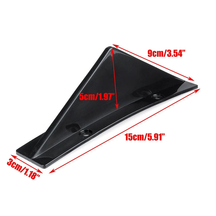 4Pcs Car Rear Bumper: Lip Diffuser Splitter Spoiler Scratch Protector - Carmodza.com