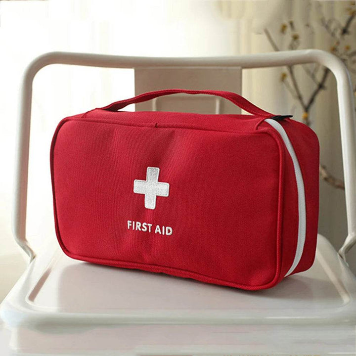 Portable Car First Aid Kit - Emergency Travel Organizer - Carmodza.com