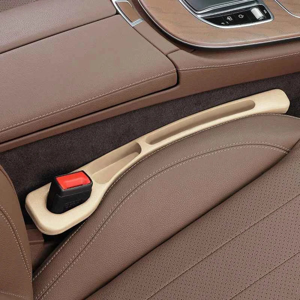 Seat Gap Filler for Cars – Anti-Drop Strip with Mini Organizer Tray - Carmodza.com
