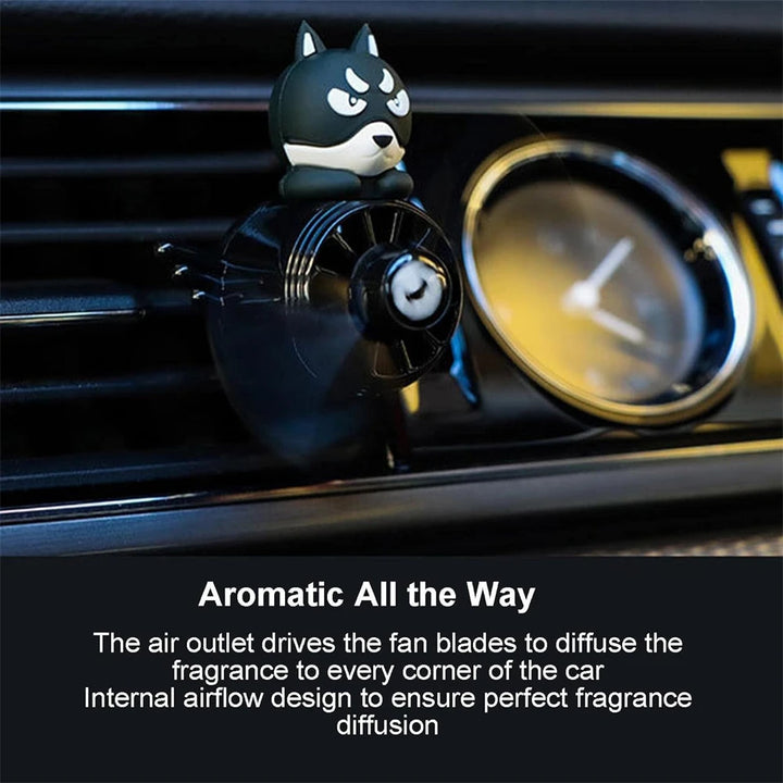 Pink Car Vent Decoration Cat Duck Dog Ornament for Vehicle Air Vent - Carmodza.com