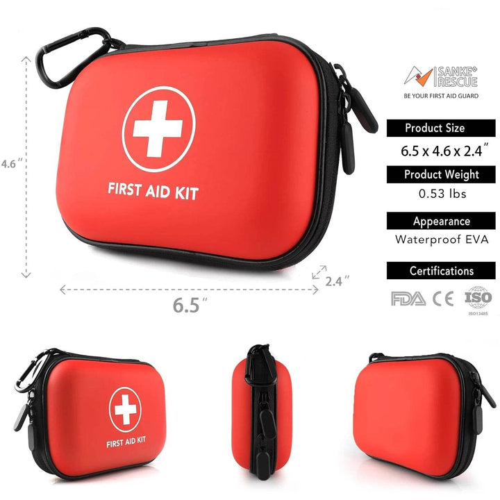 Car Emergency First Aid Kit - 103 Piece Medical Kit - Carmodza.com