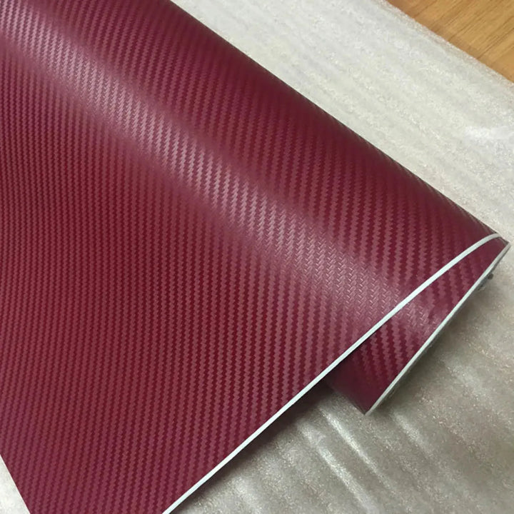 Carbon Fiber Vinyl Wrap Roll | 3D Textured Car Styling Film 30CM x 152CM - Carmodza.com