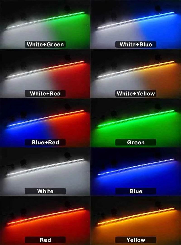 Emergency Windshield Strobe Light Bar with 96 LEDs for Cars & Trucks - Carmodza.com