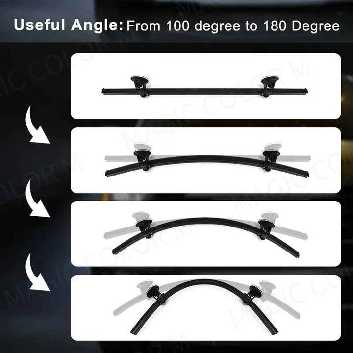 Emergency Windshield Strobe Light Bar with 96 LEDs for Cars & Trucks - Carmodza.com
