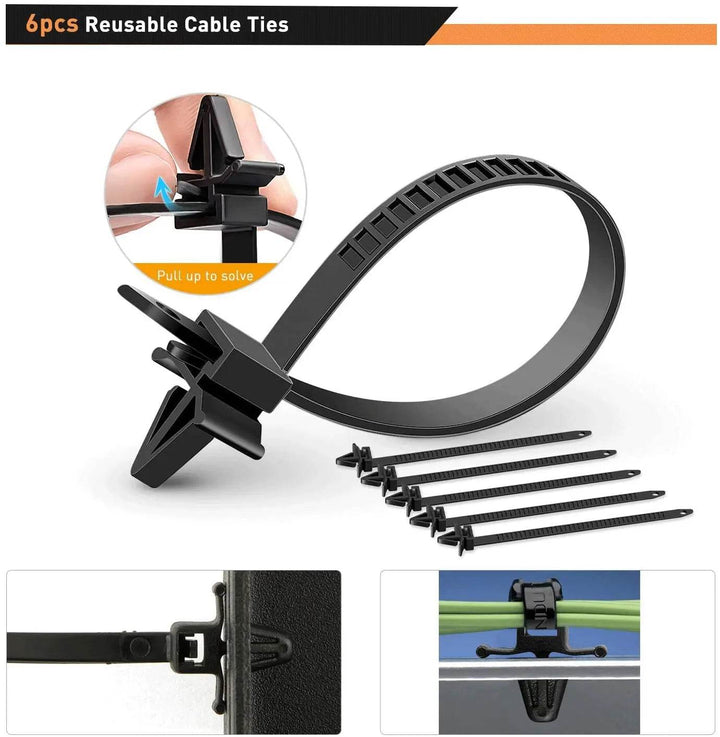 Universal Car Retainer Clips Kit with Fastener Remover Tool - Carmodza.com