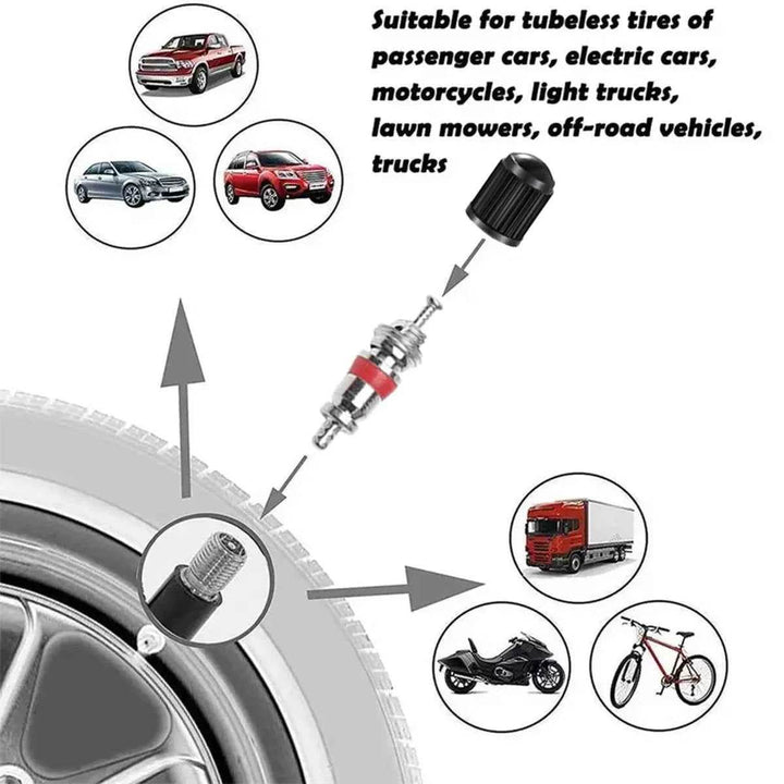 Tire Valve Stem Repair Kit | Car and Motorcycle - Carmodza.com