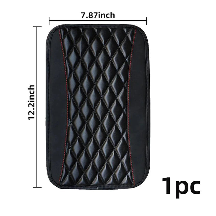 Car Armrest Cover: Universal PU Leather Console Protector - Carmodza.com