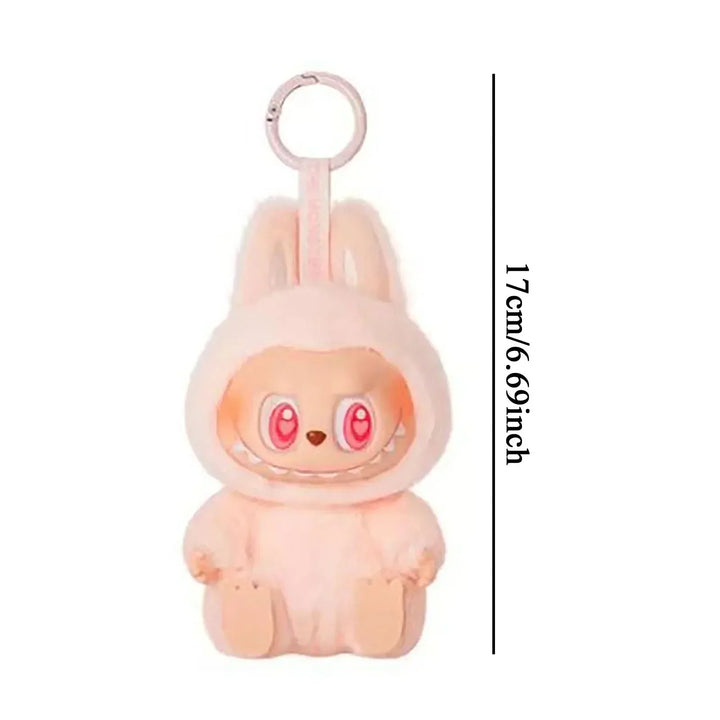 Cute Bunny Plush Car Keychain | Car Mirror Hanging Accessory - Carmodza.com