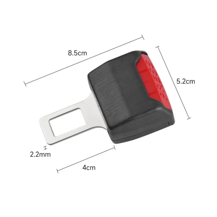 Car Seat Belt Clip Extension: Universal Safety Buckle (2-Pack) - Carmodza.com