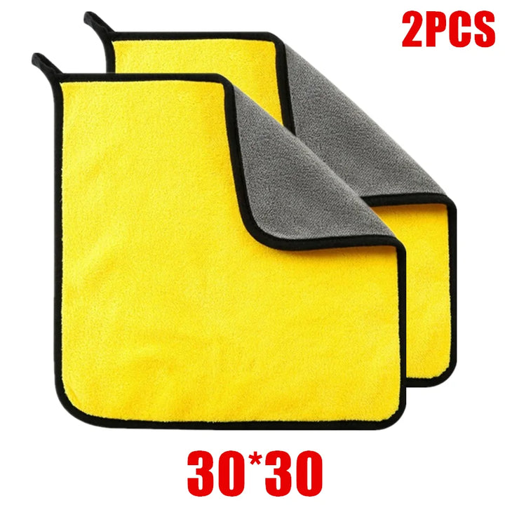 Microfiber Car Cleaning Towels 6pcs Set for Car, Glass & Interior - Carmodza.com