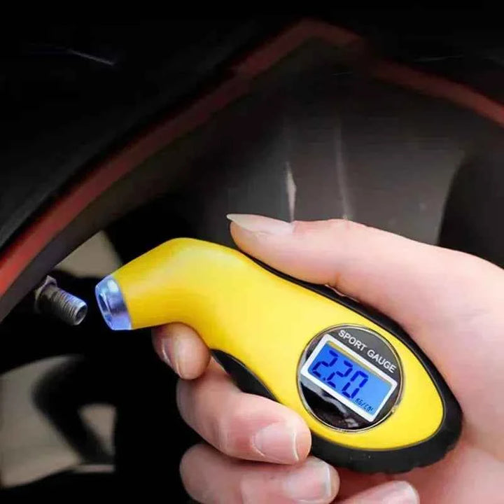Digital Car Tire Pressure Gauge - High Precision Tire Monitor - Carmodza.com