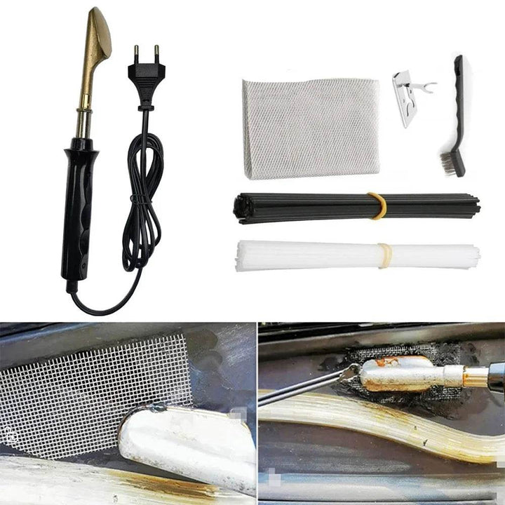 Plastic Welding Kit Car Bumper Repair Hot Stapler Welder Tool Set - Carmodza.com