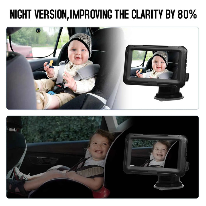 HD Night Vision Car Baby Monitor with 4.3" Display - Carmodza.com