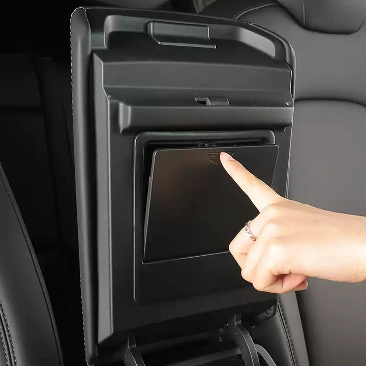 Tesla Armrest Hidden Storage Box for Model 3/Y (2021-2023) - Carmodza.com