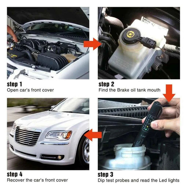 Automotive Brake Fluid Tester - Accurate Oil Quality Tool