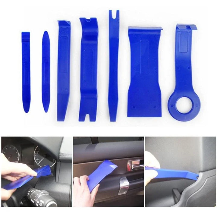 Car Trim Removal Tool Kit | 7-Piece Set for Interior Panels - Carmodza.com