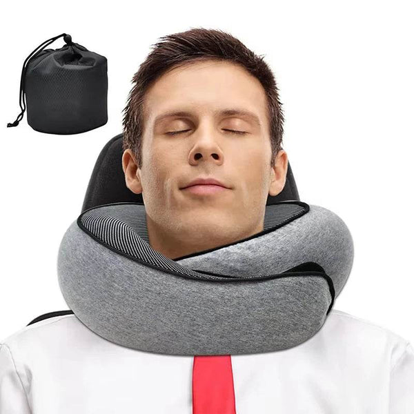 Travel Neck Pillow Memory Foam U-Shape Car Accessory - Carmodza.com