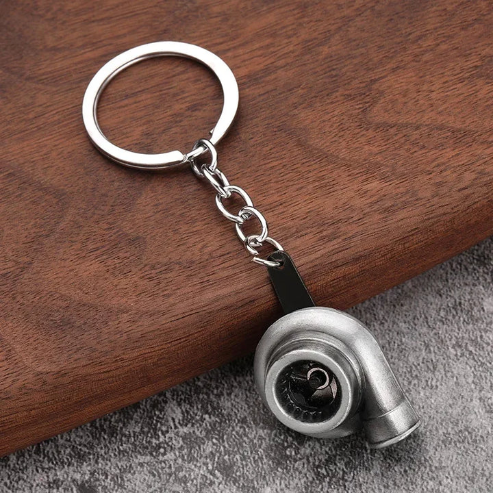 Car Part Enthusiast Metal Keychains | Automotive Themed Keyrings - Carmodza.com