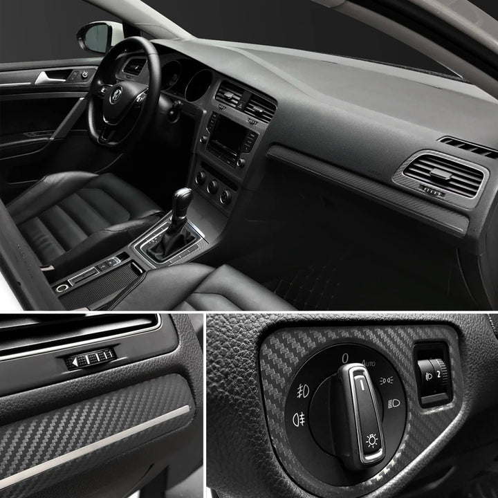 3D Carbon Fiber Vinyl Wrap | Premium Car Styling Film Roll - Carmodza.com