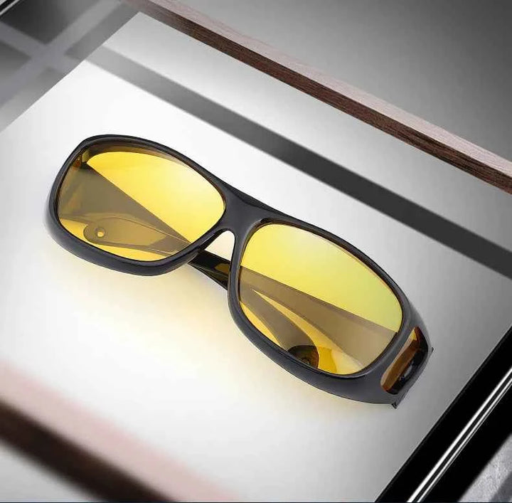 Fitover Night Driving Glasses | Anti-Glare for HD Clarity - Carmodza.com