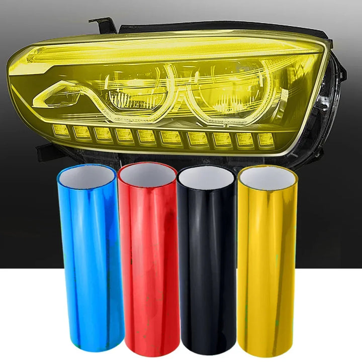Car Headlight Tint Vinyl Film | Matte Black Smoke Light Wrap - Carmodza.com