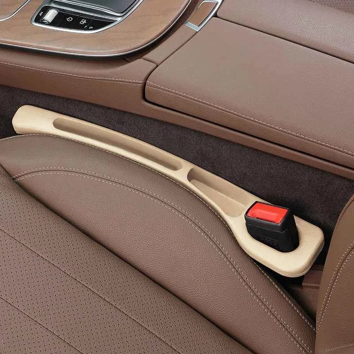 Seat Gap Filler for Cars – Anti-Drop Strip with Mini Organizer Tray - Carmodza.com