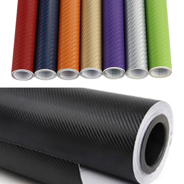 3D Carbon Fiber Vinyl Wrap | Premium Car Styling Film Roll - Carmodza.com