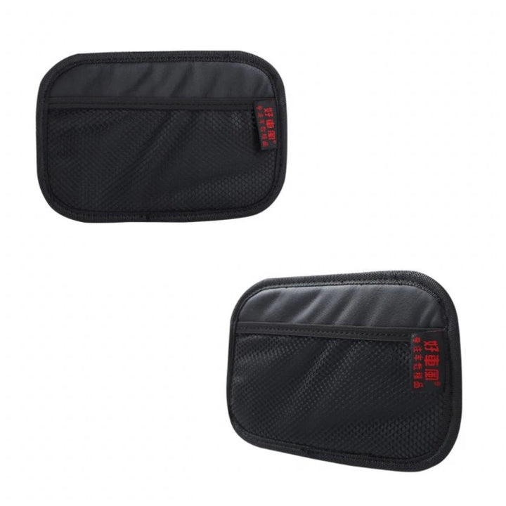 Car Leather Mesh Storage Bag for Phones, Coins & Keys | Car Interior Organizer - Carmodza.com