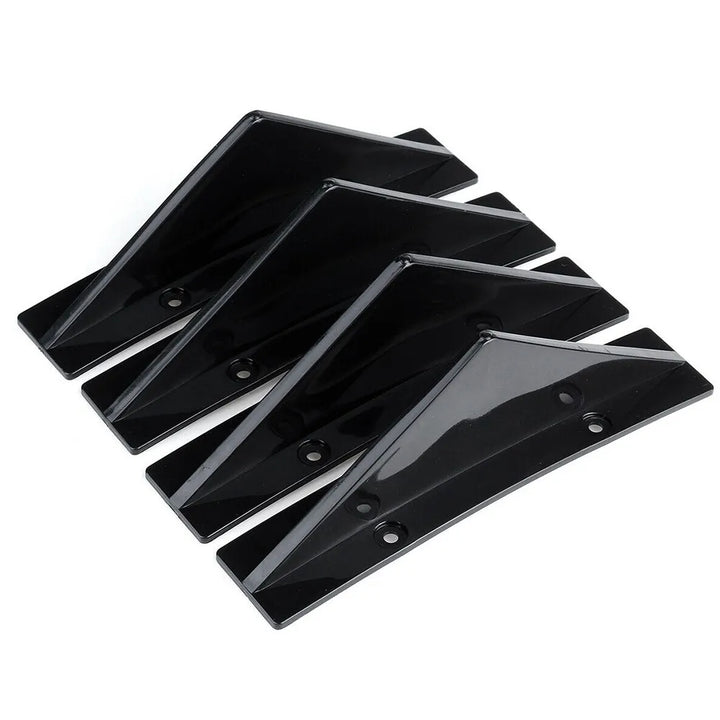 4Pcs Car Rear Bumper: Lip Diffuser Splitter Spoiler Scratch Protector - Carmodza.com