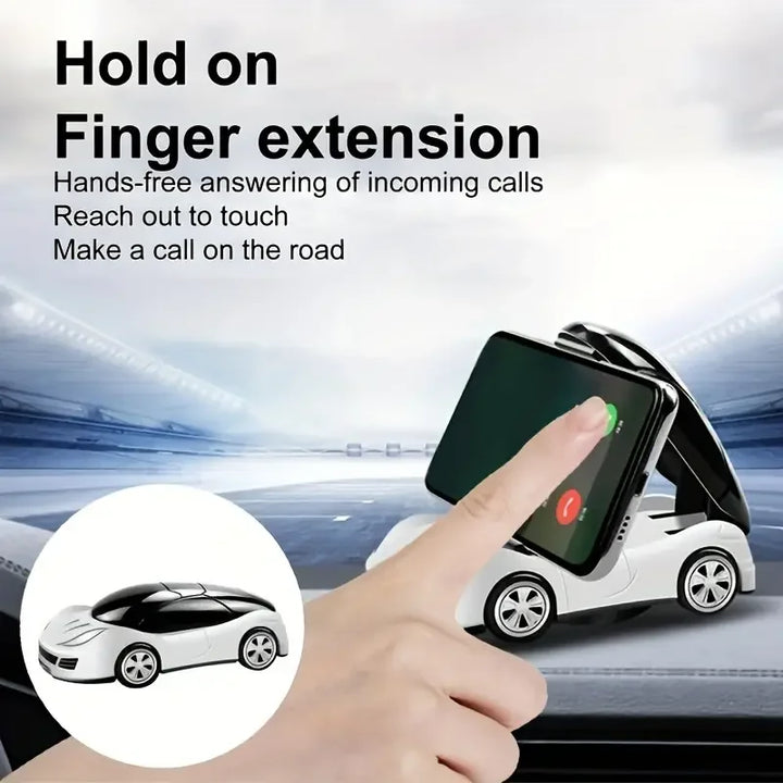 Car Dashboard Phone Holder – Foldable 360° Car Mount Bracket - Carmodza.com
