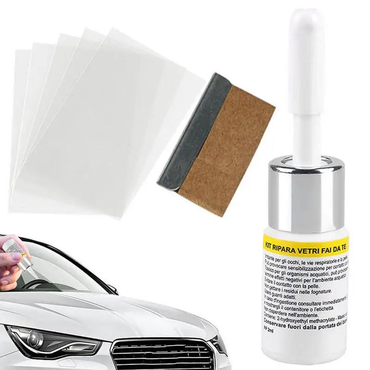 DIY Windshield Crack Repair Kit for Chips, Cracks & Scratches - Carmodza.com
