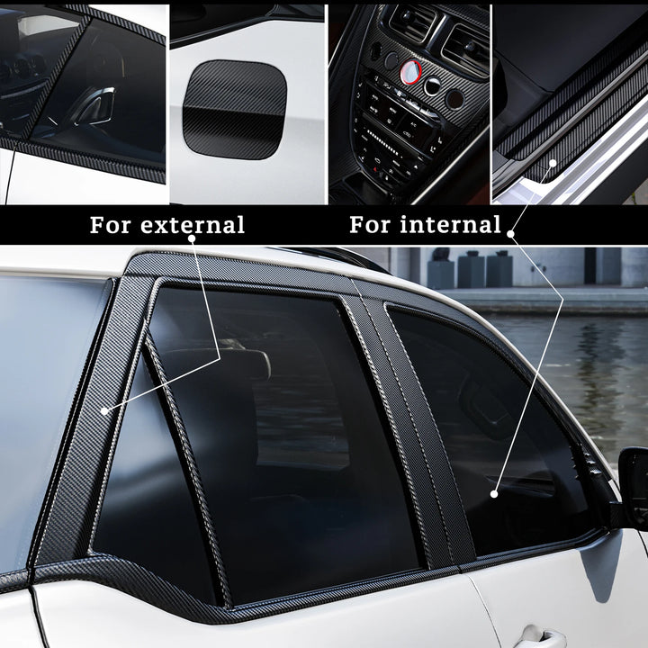 Carbon Fiber Car Vinyl Wrap - 3D/5D/6D Gloss & Matte Film - Carmodza.com
