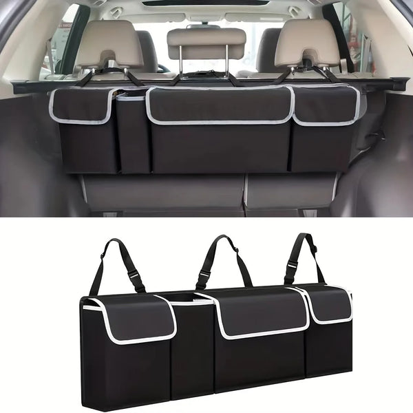 Car Trunk Storage Bag – Oxford Cloth Organizer for Vehicle - Carmodza.com
