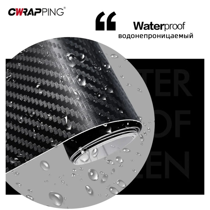 3D Carbon Fiber Vinyl Wrap | Waterproof Auto Styling Film - Carmodza.com