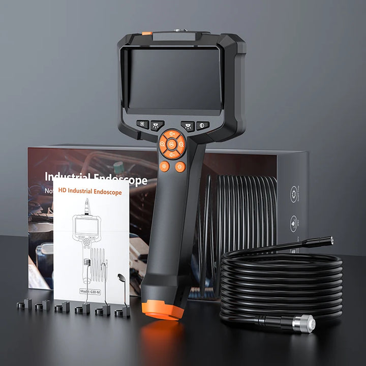 Industrial Borescope Endoscope Camera 4.3" HD 1080P Car Inspection - Carmodza.com