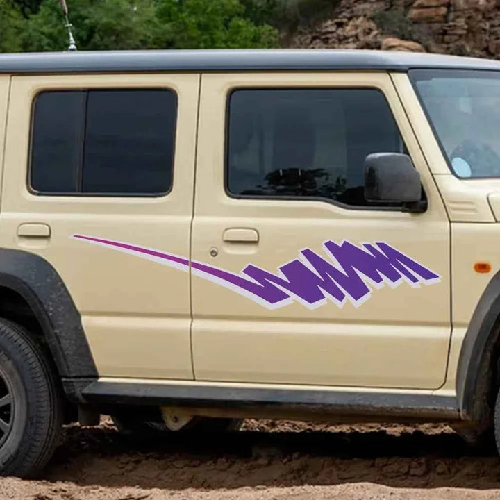 Vinyl Car Sticker for Suzuki Jimny XL Wagon – 2PCS Set - Carmodza.com