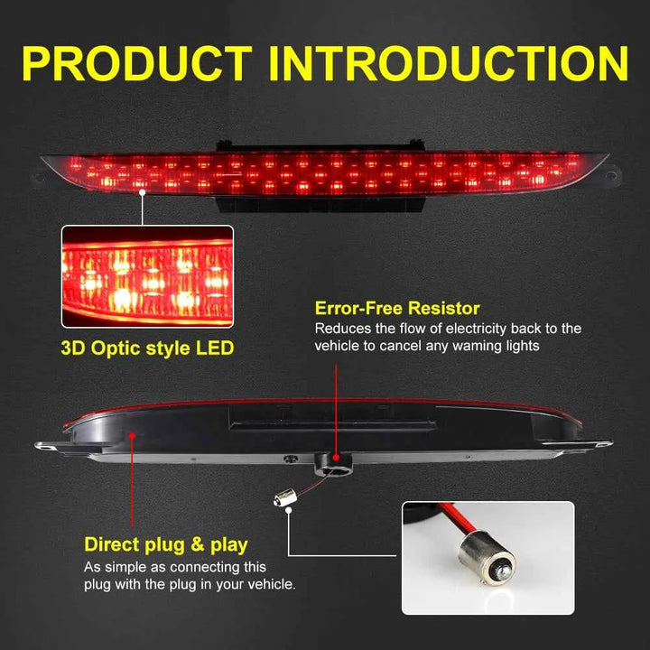 Car LED Rear Tail Light Rear Lamps Rear Bumper Center Reflector Fog Light Tail Lamp For Audi TT MK2 2007-2014 OME:8J0945703