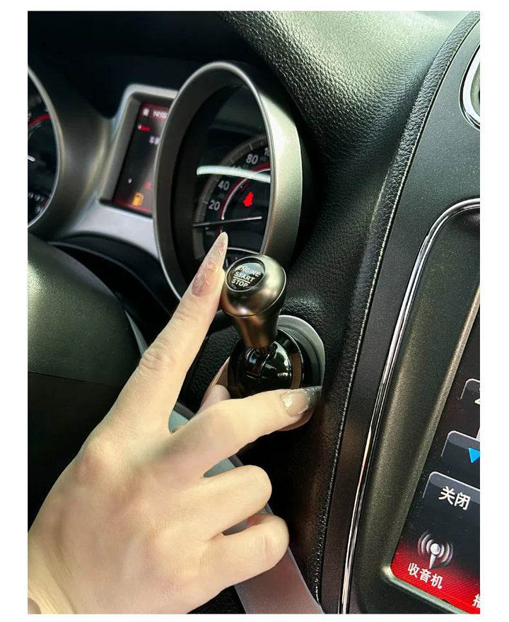 Car Start Button Shifter Cover - Retro Joystick Style Mod - Carmodza.com