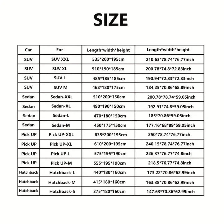 Scratch-Resistant Outdoor Car Cover | For SUV, Sedan, & Hatchback - Carmodza.com