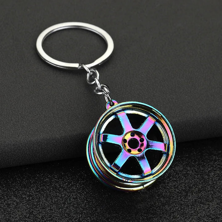 Car Part Enthusiast Metal Keychains | Automotive Themed Keyrings - Carmodza.com