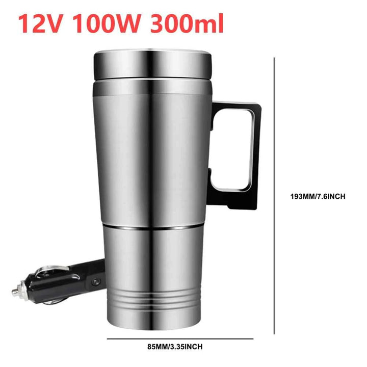Travel Heating Mug and 12V/24V Electric Car Kettle - Carmodza.com
