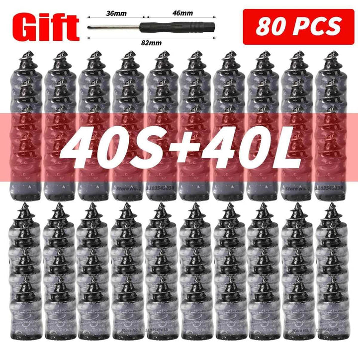 Tyre Repair Rubber Nail Set for Car and Motorcycle - Carmodza.com