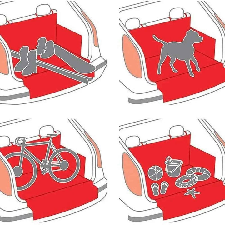 Dog Car Seat Cover Waterproof Portable – SUV Cargo Liner Mat - Carmodza.com