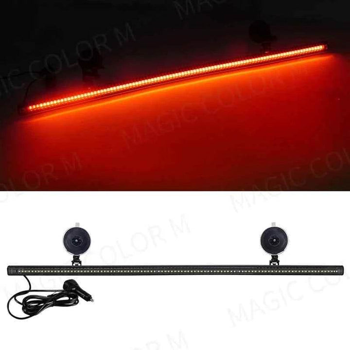 Emergency Windshield Strobe Light Bar with 96 LEDs for Cars & Trucks - Carmodza.com