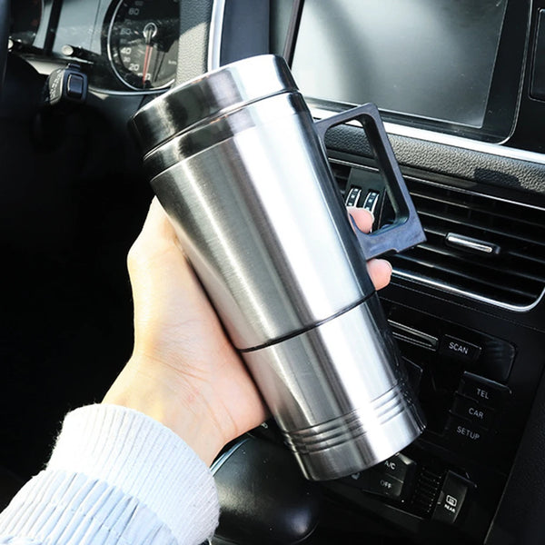 Travel Heating Mug and 12V/24V Electric Car Kettle - Carmodza.com