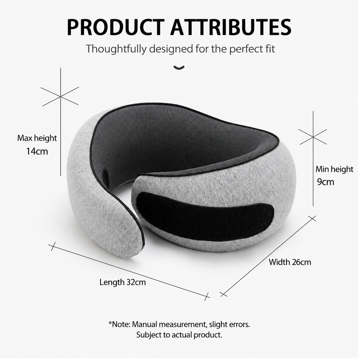 Travel Neck Pillow - Sleep Anywhere Without Neck Pain